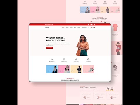 Free Wordpress Ecommerce Website
