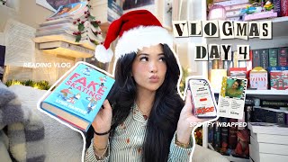 reading vlog + my spotify wrapped 📖🎄🎧 vlogmas day 4