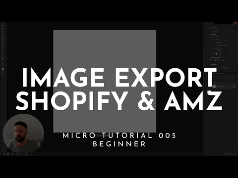Product Image Design and Export Process for Shopify & Amazon #photoshop #ecommerce #grafikdesign