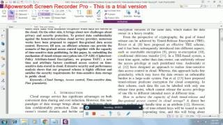IEEE 2017-2018 DOT NET PROJECTS TAFC TIME AND ATTRIBUTE FACTORS COMBINED ACCES