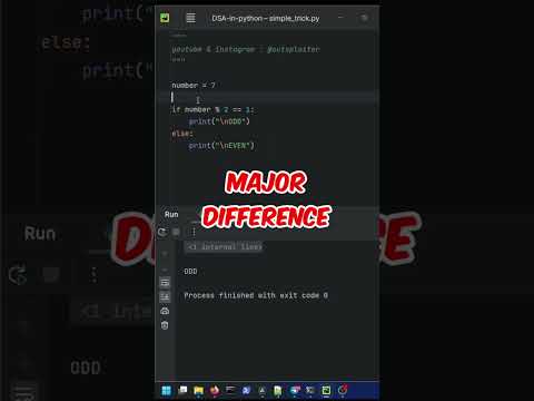 Find odd or even without "%" or "/" in python for beginners