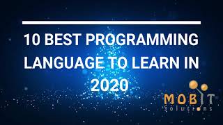10 Best Programming Language to Learn in 2020 | programming for beginners | software development