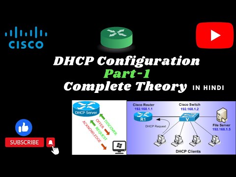 Complete Theory of DHCP in Hindi !! DHCP Configuration