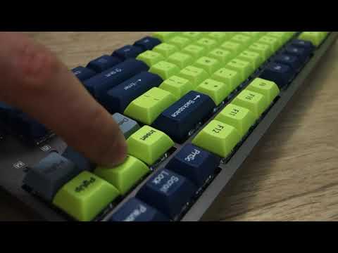 Keycaps sound test 1.2 mm DSA vs 1.4 mm Cherry