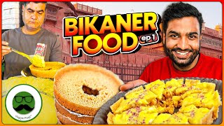 Bikaner Food Ep 1 | Winter Spcl Ghewar, Kanji Vada, Rabri & More | Veggie Paaji