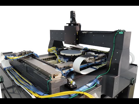 PBA Systems - Co-Planar XY Air Bearing Sub Micron Ceramic Stage with Z Axis