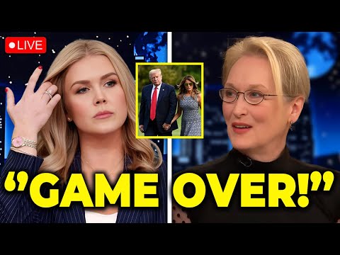 Karoline Leavitt THROWS TANTRUM After Meryl Streep EXPOSES Trump’s Marriage On LIVE TV!