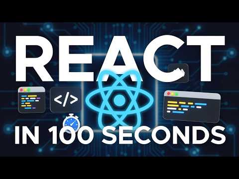 React in 100 seconds - Introduction to React JS