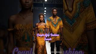 Vibrant & Stylish! Afro  #AfroFashion #FashionTrends #AfroStyle  #aifashion  #AfroGlam #afrocouples
