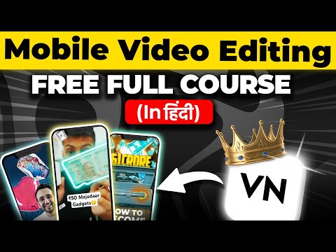 FREE Mobile Video Editing Course ✅VN Video Editor App