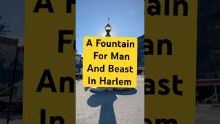 The Hooper Fountain in Harlem #nyc #nychistory #history #didyouknow #harlem #exploreny #funfacts