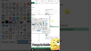 Customized Ribbon in Excel