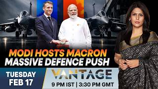 LIVE: India and France to Jointly Produce Helicopters and Missiles  | Vantage with Palki Sharma
