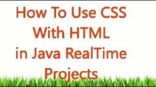 How to use external CSS in HTML example || How to use CSS with HTML