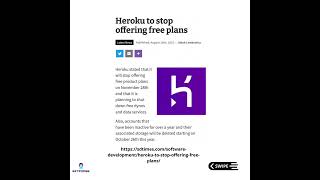 Heroku announces plans to eliminate free plans, blaming ‘fraud and abuse’