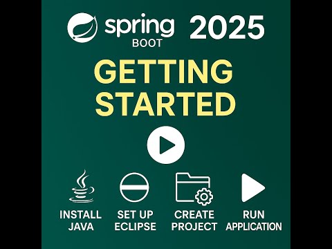 Spring Boot + Eclipse Full Setup (2025) | Run Your First Java Project in Minutes!