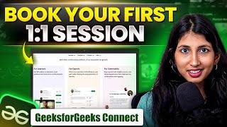 Book Your First 1:1 Session | GeeksforGeeks Connect