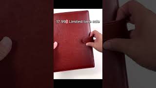 🥳🥳New Magnetic Leather Portfolio Binder