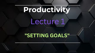 Lecture on productivity in easy way @ProductivityGame @TimeManagementVideo @ProductivityGuy-