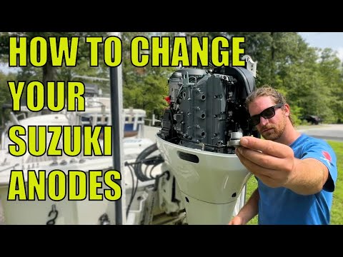 How to PROPERLY Replace Suzuki Outboard Anodes (EASY DIY Guide)