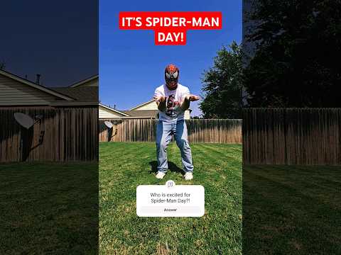 it's spider-man day! #danceshort #dance #dancewithme #letsdance #spiderman #marvel #mcu