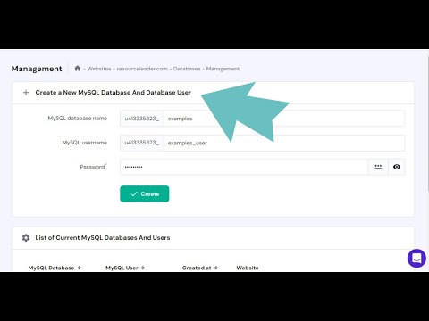 PHP and MySQL part 1 -  Create a Database in your Hostinger account