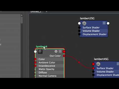 Adding Materials & Textures in Maya