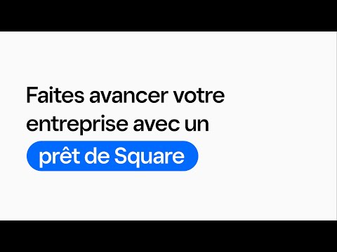 Prêts pour PME et financement commercial de Square