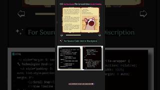 CSS Flip Carousel with Scroll-Timeline | Day25 |  #shorts