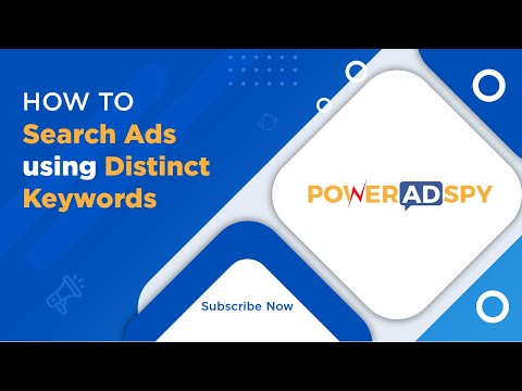 How to Search Ads Using Distinct Keywords - How to Tutorial Series | PowerAdSpy