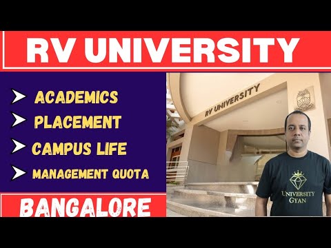RV University Bangalore | Fees | Placements |College Review | ComedK | Kcet | Comedk Colleges