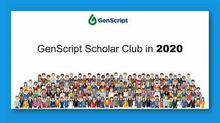 GenScript Scholar Club in 2020