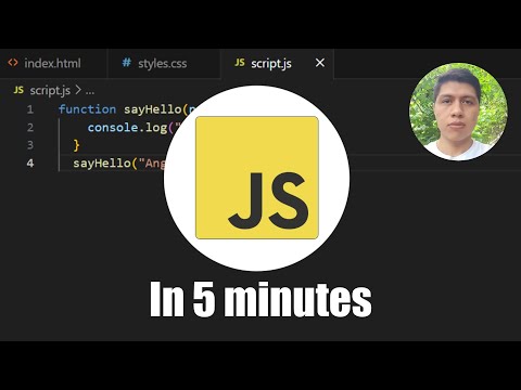 Learn JavaScript in 5 Minutes or Less 👨‍💻