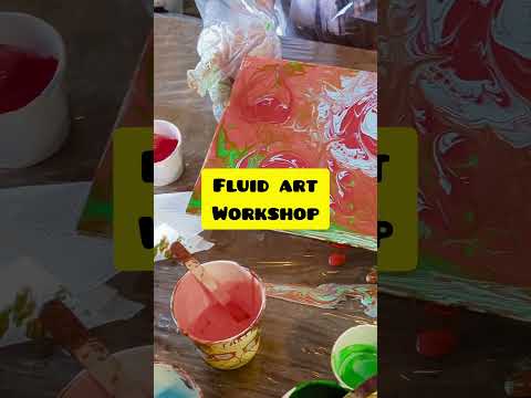 Fluid Art Workshop in Hyderabad ✨❤️