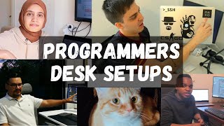 Programmers Desk Setup Tours 🔥 😱  👩🏻‍💻