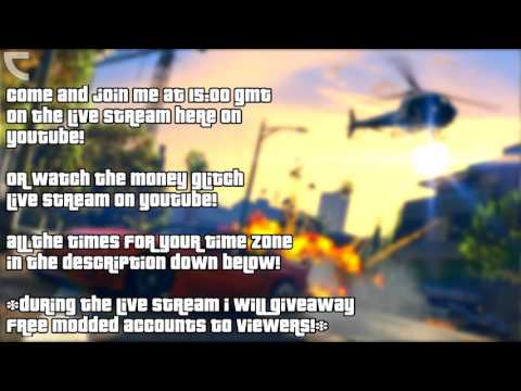 MUST WATCH    ANNOUNCEMENT!  OPEN LOBBY TODAY  GTA 5 Money Glitch Live Stream + Giveaway! mp4