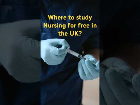 How to study Nursing in uk for free in 2025 #nursingdegree #bscnursing #news #viralvideo #job