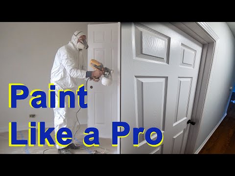 Mastering Door Painting: Achieve a Factory-Quality Finish with a Paint Sprayer | Step-by-Step Guide