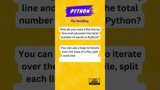 Mastering File Handling in Python: A Comprehensive Guide #python #viral #trending #programming