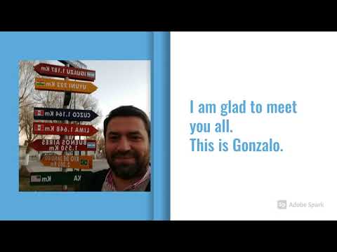 A bit about me, Gonzalo! (First attempt with Spark Adobe)