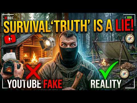 Real Wilderness Survival vs YouTube Entertainment!