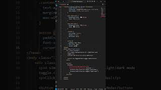 Light/Dark Mode Toggle | HTML CSS Javascript
