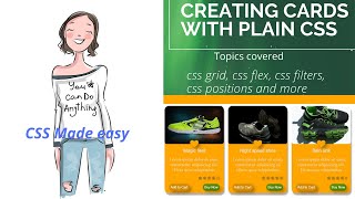 Responsive css cards || Css Grid