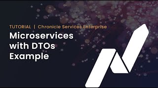 Running Chronicle's Event-Driven Microservices Framework with Data Transfer Objects (DTOs)