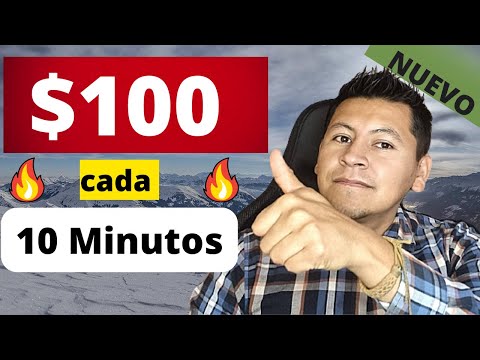 💲Como GANAR 100$ EN 10 MINUTOS 💲 Desde Casa (GRATIS)💲 Como CONSEGUIR DINERO RÁPIDO Y FÁCIL En Un Día