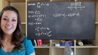 Definite integral of an even function (KristaKingMath)