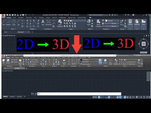 how to convert interface from 3d modeling to 2d classic.