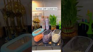 perfect under the shelf hanging containers for space management  #homeessentials