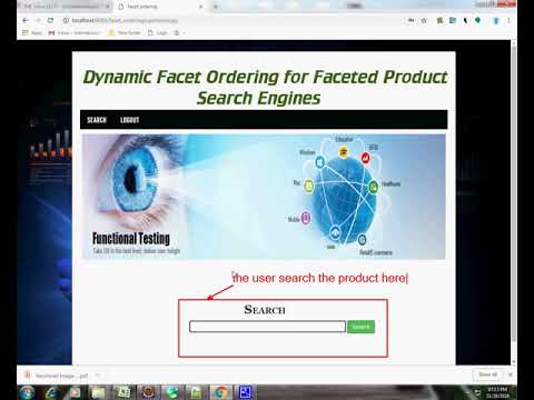 Dynamic Facet Query