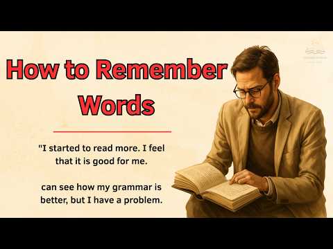 How to Remember Words || Improve Your English || English for Beginners || Graded Reader || Listen